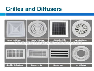 Grilles and Diffusers
 