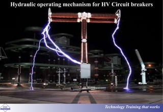 Hydraulic operating mechanism for HV Circuit breakers 
Technology Training that works 
 