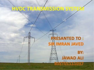 HVDC TRANSMISSION SYSTEM
 
