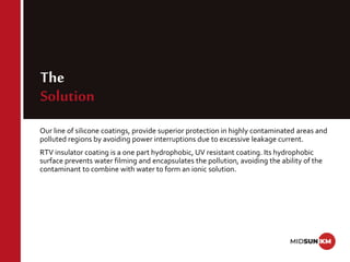 RTV silicone coating to protect high voltage networks | PPTX