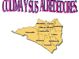 COLIMA Y SUS  ALREDEDORES. 