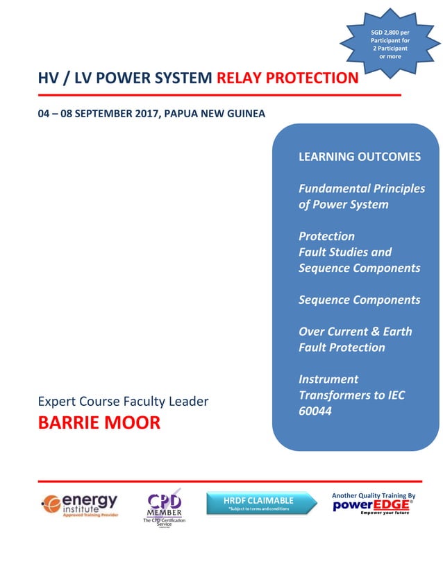 HV / LV POWER SYSTEM RELAY PROTECTION