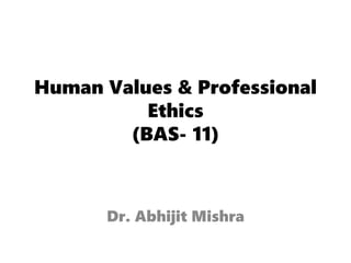 Human Value and professional ethics Power | PPTX