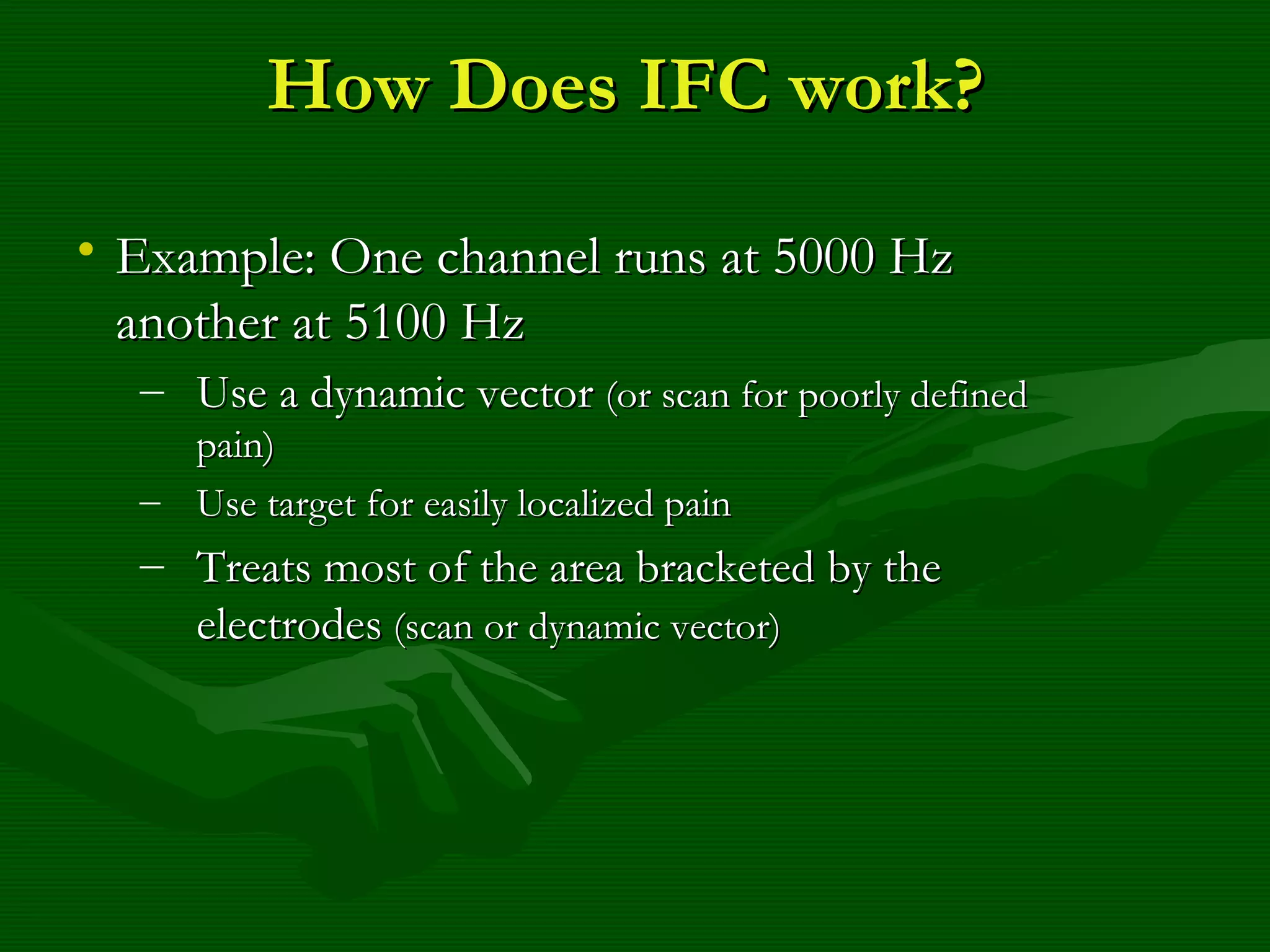 Hvps & Interferential Stimulation | PPT