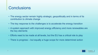 Towards a Sustainable and Resilient European Energy System with Energy ...