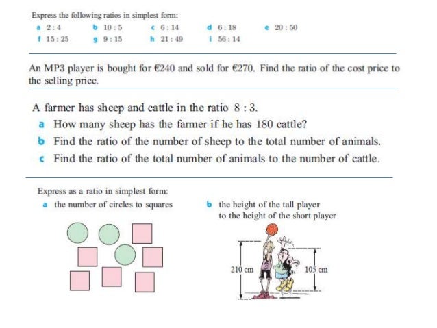 homework ratio proportion percents 9 15 in simplest form