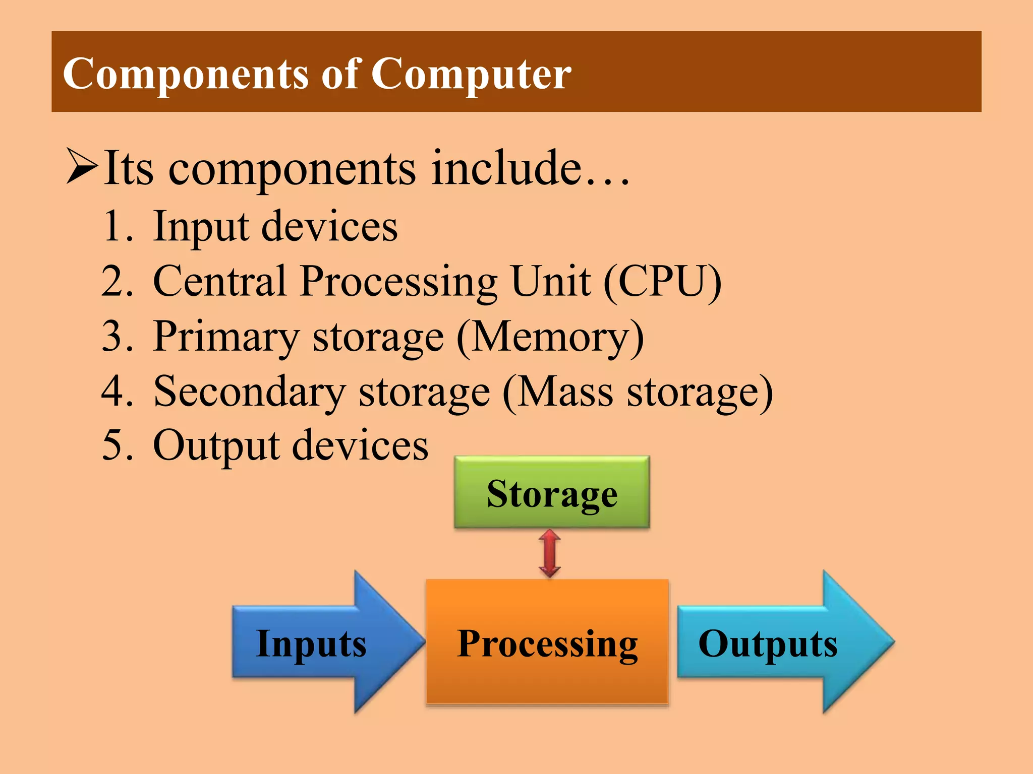COMPUTER HARDWARE AND SOFTWARE PPT