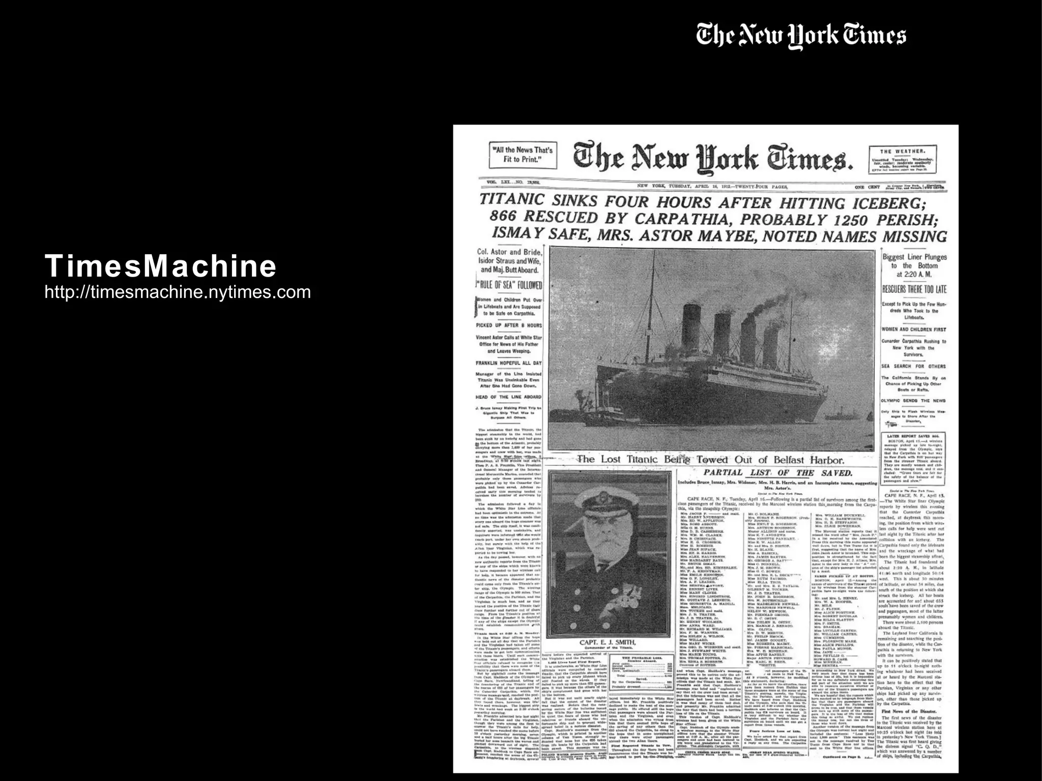 TimesMachine http://timesmachine.nytimes.com 