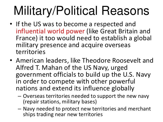 reasons for imperialism