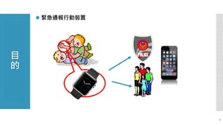 目 
的 
4 
 緊急通報行動裝置 
 