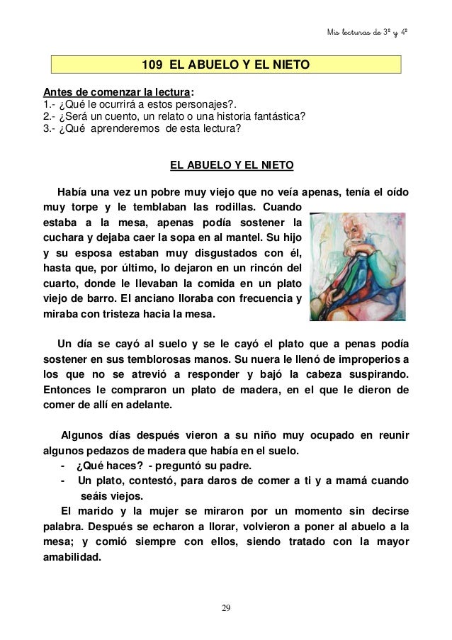 Mis lecturas para 3º y 4º E.P.