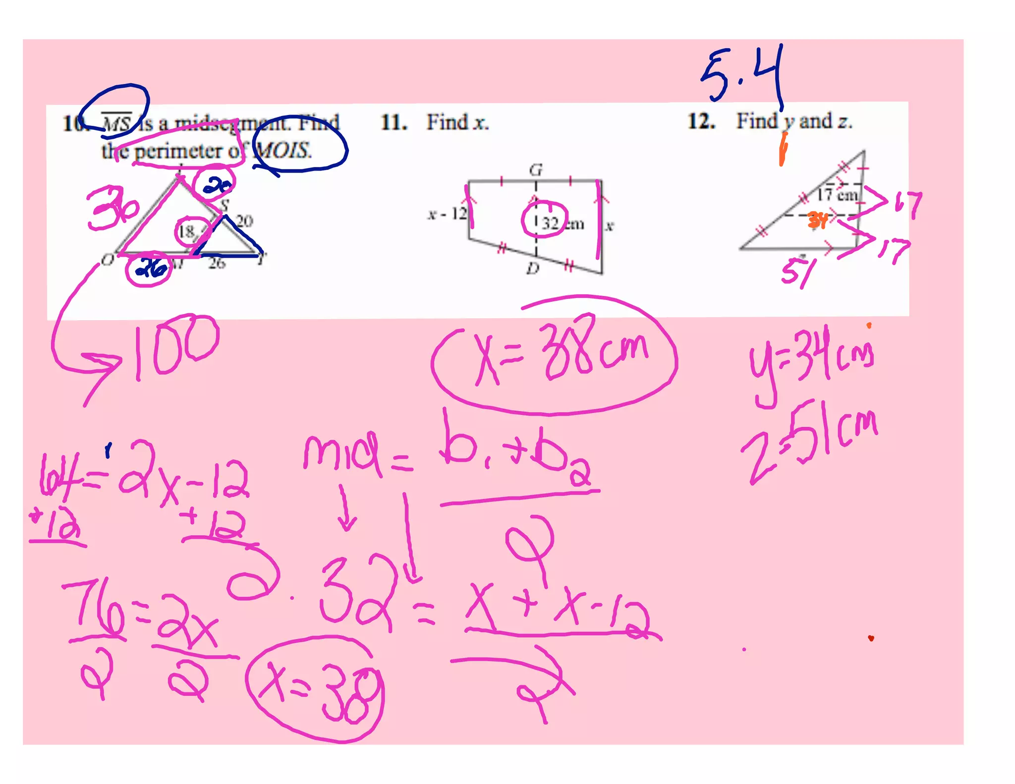 Hw Ans 5.6 And Chapter 5 Review