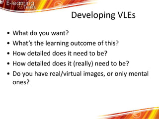 Learning in Virtual Worlds?Virtual Learning