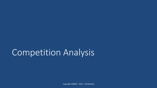 Competition Analysis
Copyright HWBOT - 2014 - Confidential
 