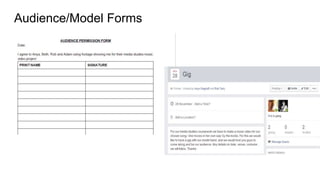 Audience/Model Forms
 