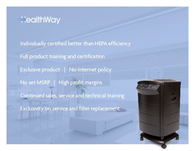 Healthway Dealer Presentation