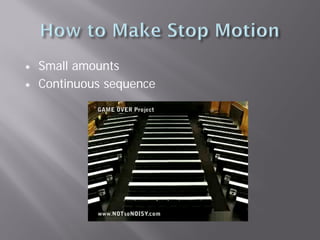 Stop Motion Animation | PDF