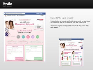 Seat #MiibyMango
Seat présente son nouveau modèle en faisant une tournée dans 10
centres commerciaux en France.
L’occasion pour les fans de la marque de se prendre en photo sur le
stand, et de participer à un concours relayé sur l’application
Facebook.
Transmissions des photos par un flux Json pour affichage sur la
galerie.
Le participant ayant remporté le plus grand nombre de votes gagne
un voyage.
 