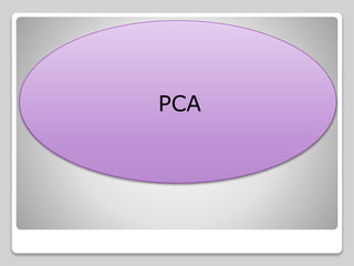 PCA
 