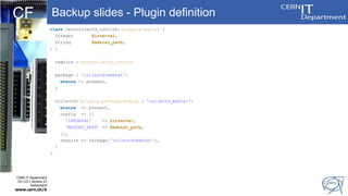 Hardware monitoring with collectd at CERN | PDF