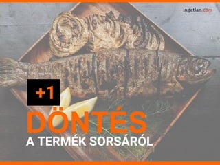 DÖNTÉSA TERMÉK SORSÁRÓL
+1
 