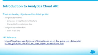 Loading Data into the Analytics Cloud with Apex | PDF
