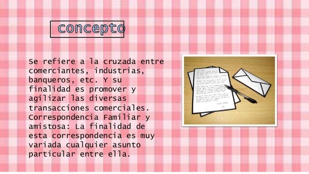 La carta comercial
