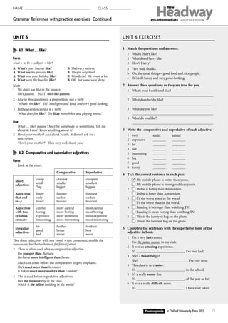 Hwy pre int_grammar_reference | PDF