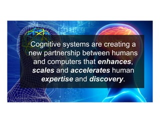 © 2017 International Business Machines Corporation 20
Cognitive systems are creating a
new partnership between humans
and ...