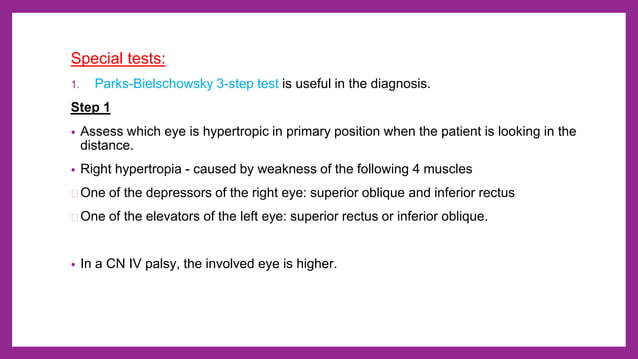 Ocular nerve palsy - 3rd, 4th and 6th cranial nerve palsy | PPTX | Eye ...