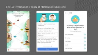 Self-Determination Theory of Motivation: Solutions
 