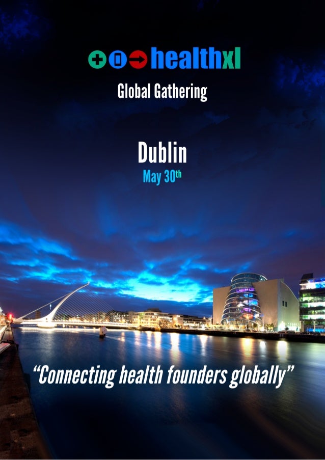 HealthXL Global Gathering 2013 Brochure