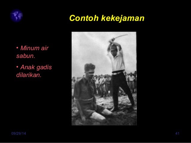 kekejaman jepun di tanah melayu