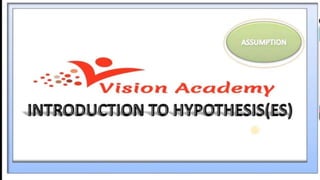 Introduction to Hypothesis 