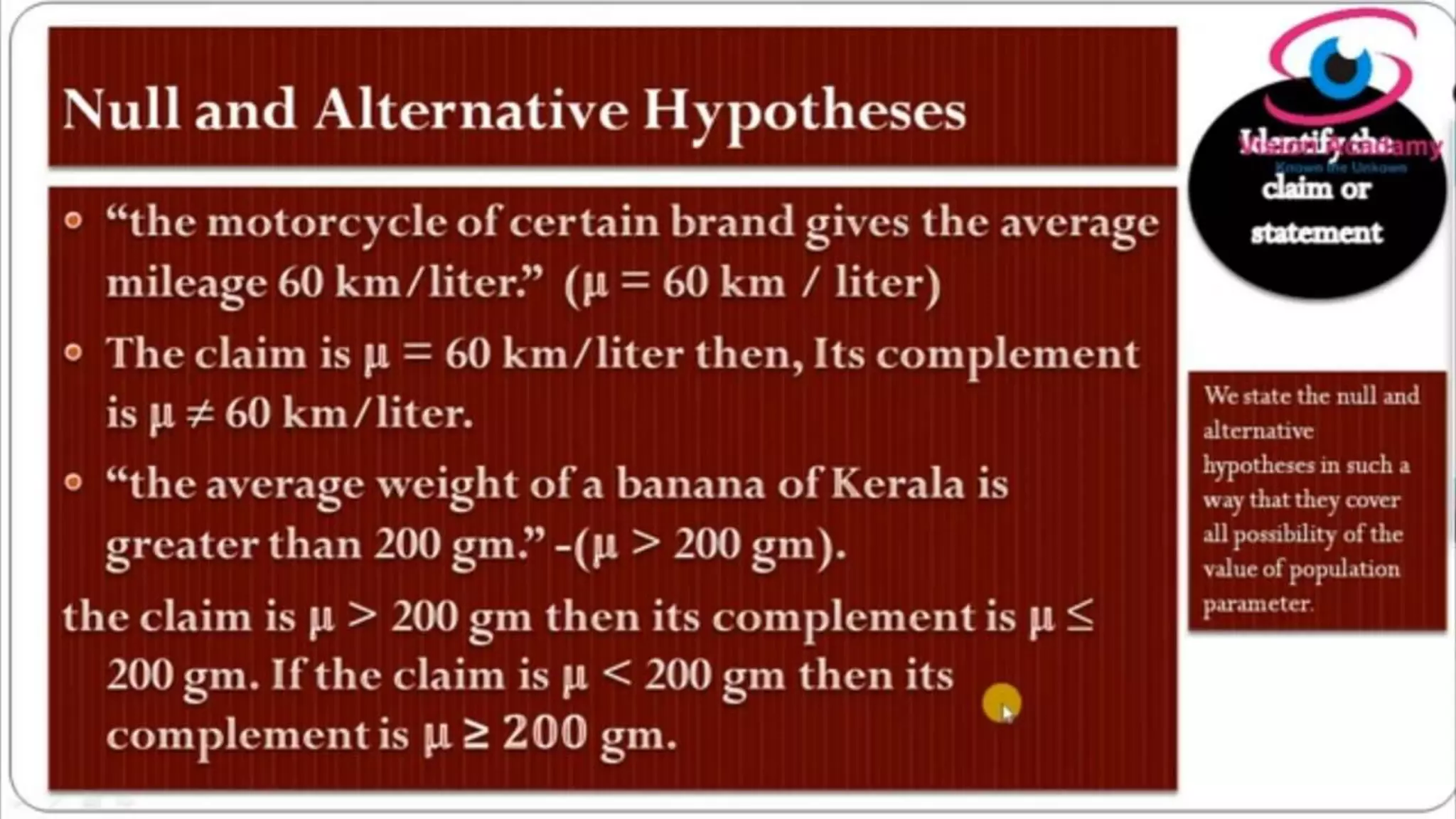 Hypothesis - Types  and Formulation
