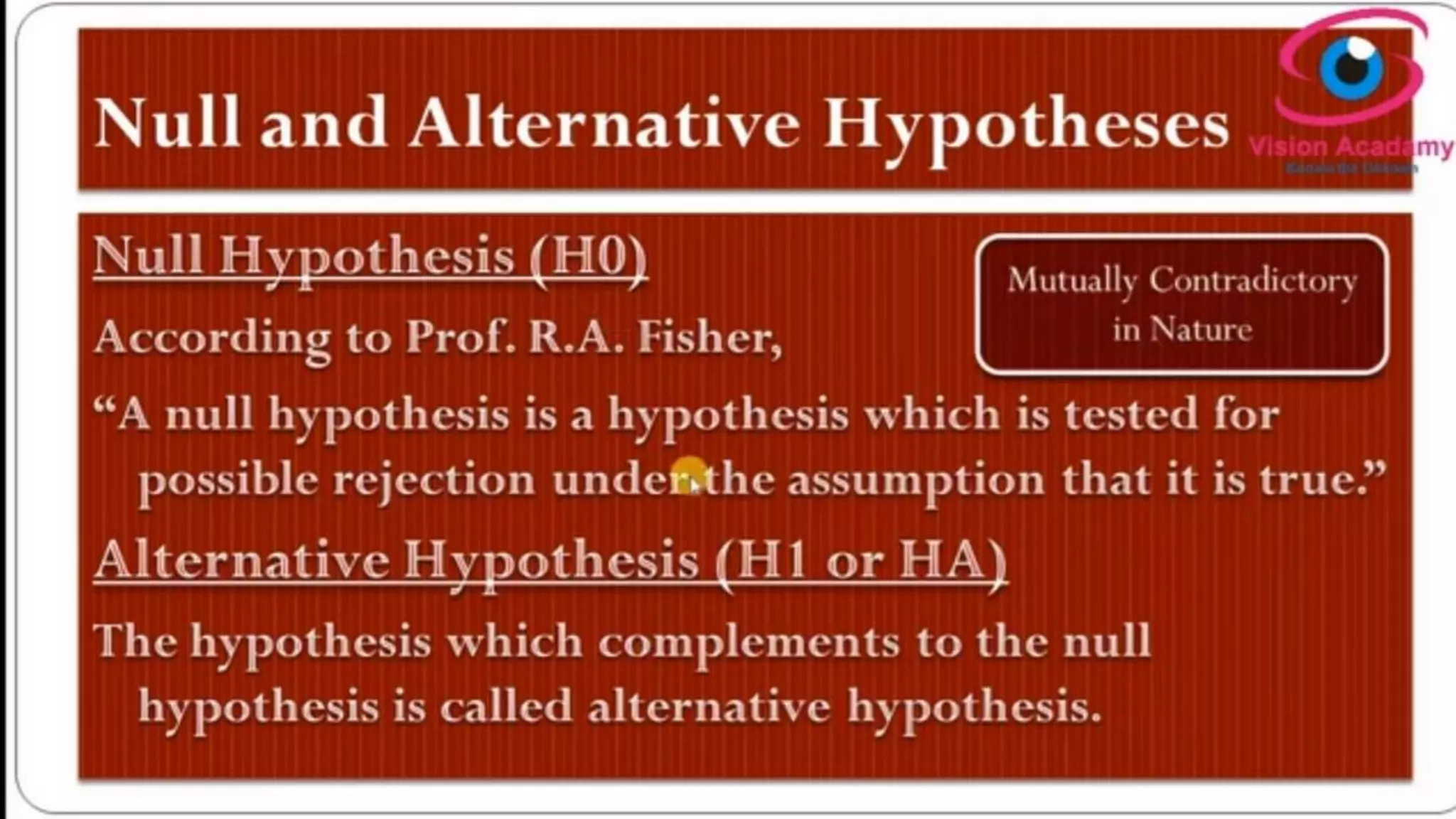 Hypothesis - Types  and Formulation
