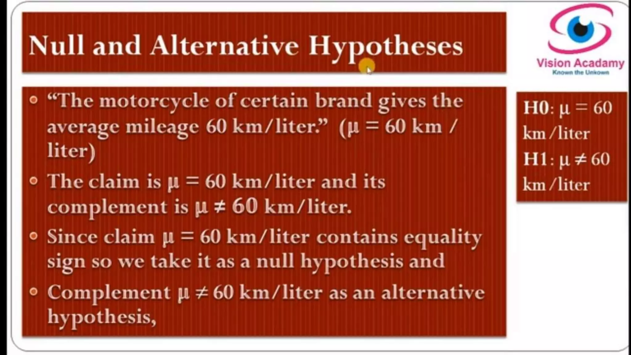 Hypothesis - Types  and Formulation
