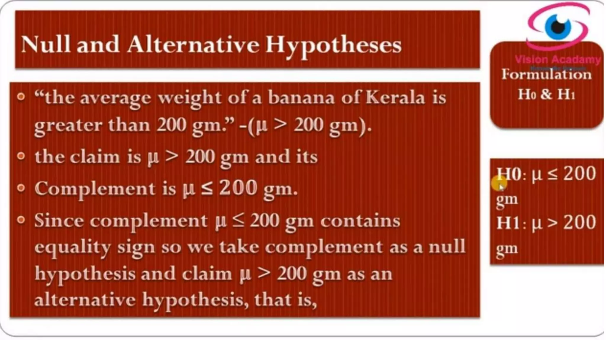Hypothesis - Types  and Formulation