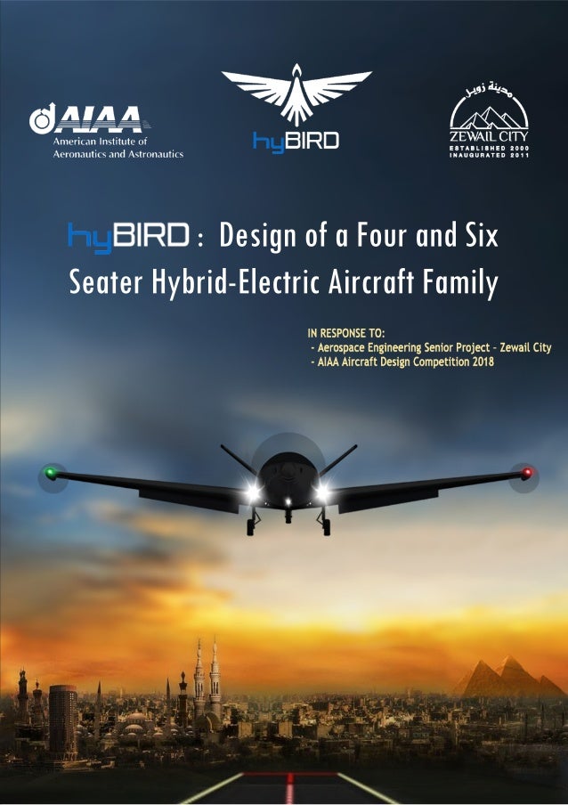 design of a four and six seater hybrid electric aircraft family