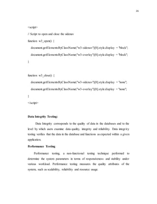 Hybrid Application Development documentation report (MCA Project) | DOCX