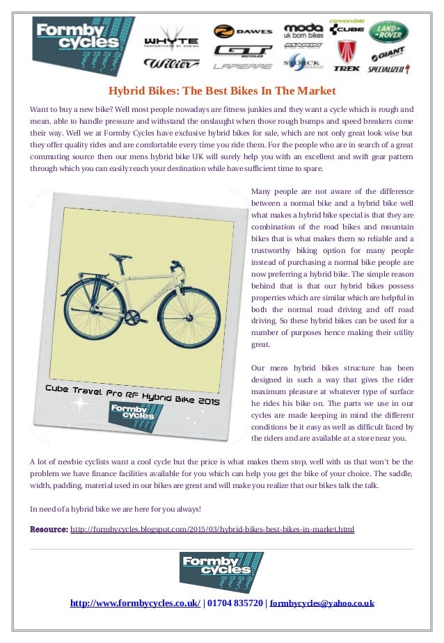 best used hybrid bikes