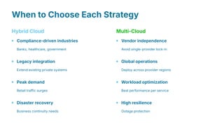 Hybrid Cloud vs Multi-Cloud Strategy 2025 | PDF