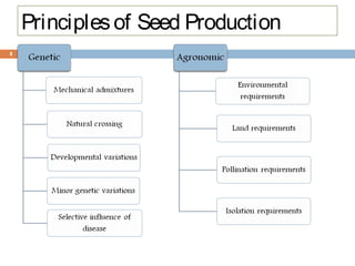 Principlesof Seed Production
4
 