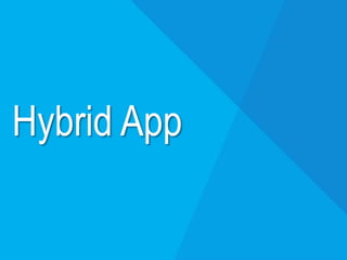 Hybrid App
 