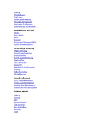 HYBRID APP DEVELOPMENT AND TECHNOLOGY 01 | PDF