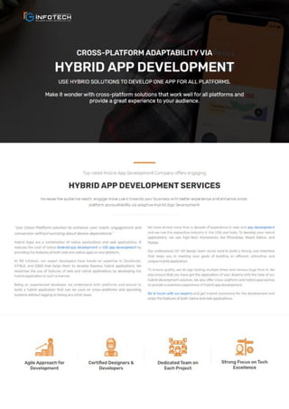 Hybrid App Development 
