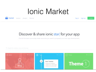 Ionic Market
 