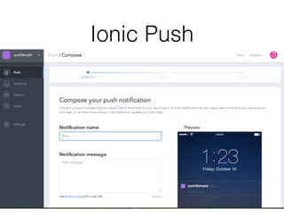 Ionic Push
 