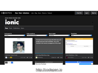 http://codepen.io
 