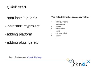 Hybrid application development | ODP